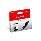 Картридж струйный CANON CLI-451BK, 6523B001