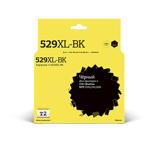 Струйный картридж T2 IC-B529XL-BK