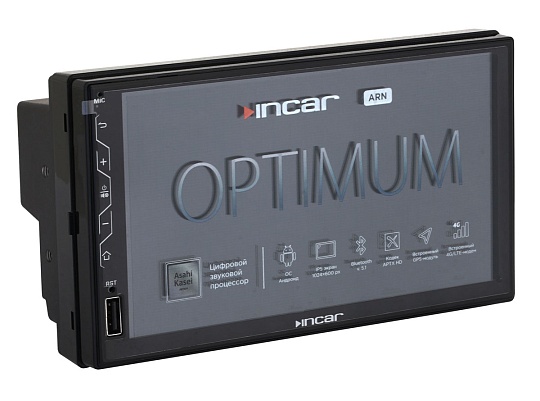 INCAR ARN-7703-4 Мультимедийная система 2Din Android 13 DSP BT WiFi 1024*600