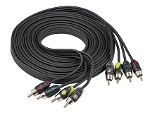 Межблочный кабель AURA RCA-B254 5метров 4 канала