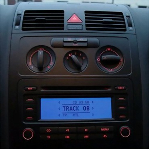 Переходная рамка Intro RVW-N01 VW, Skoda (+крепеж) 2/1 DIN