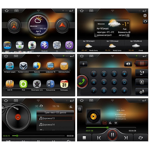 Автомагнитола Incar AHR-7280 2DIN