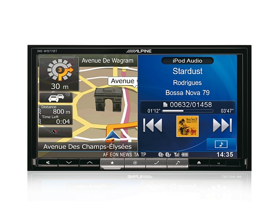 Alpine INE-W977BT навигационная система 2DIN