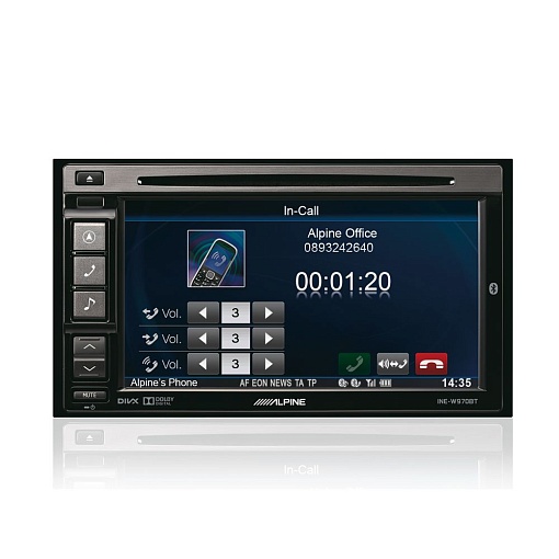 Нав. система 2DIN Alpine INE-W970BT-HERE (Navteq)