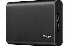 Внешний SSD 480Gb PNY Elite, PSD1CS1050-480-FFS