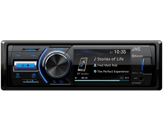 Автомагнитола JVC KD-X560BT с Bluetooth