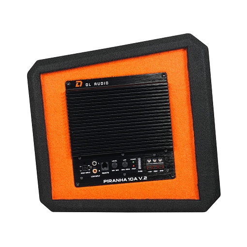 DL Audio Piranha 10A V2 Сабвуфер активный BLACK