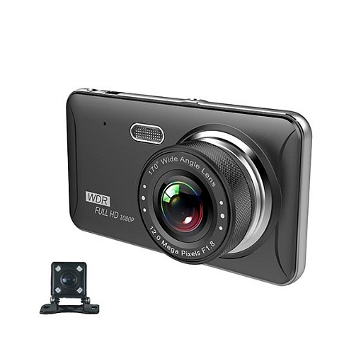 Sho-me FHD-925 Видеорегистратор 4" touch screen 2 камеры