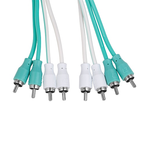 DL Audio Piranha 4RCA 5м Кабель межблочный