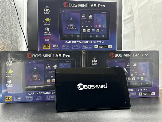BOS-MINI A5 PRO Автомагнитола 9" Android 4+64Gb