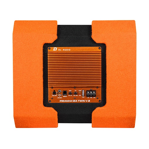 DL Audio Piranha 12A TWIN V.2 Активный сабвуфер Orange