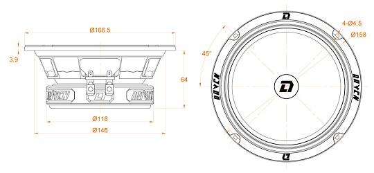 Акустика DL Audio Raven 165, пара