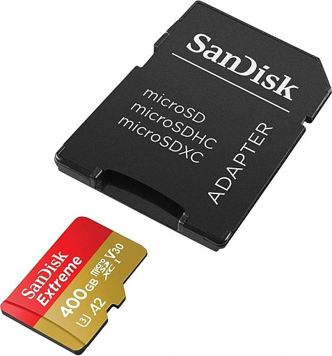 Карта памяти Sandisk SDSQXA1-400G-GN6MA, microSDXC