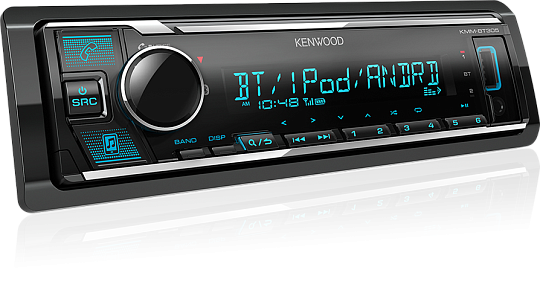 Магнитола Kenwood KMM-BT305 с Bluetooth