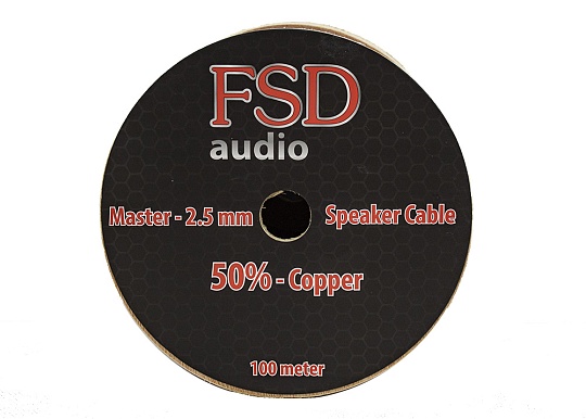 FSD audio MASTER-2.5mm Акустический кабель 2.5мм 50% медь (100м)