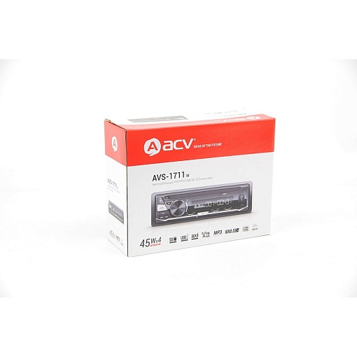 Магнитола 1 DIN ACV AVS-1711W