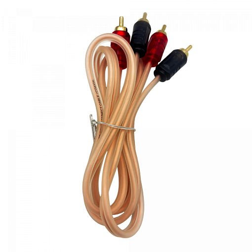 SWAT SIL-210 межблочный кабель 2rca-2rca, 1м медь