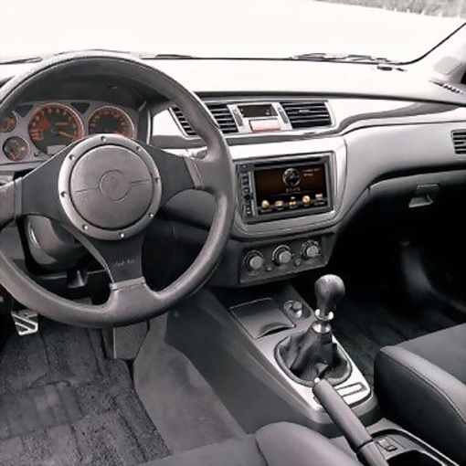Переходная рамка Mitsubishi Lancer 9 2008-2011 2/1 DIN (+салазки) Intro RMS-N14S