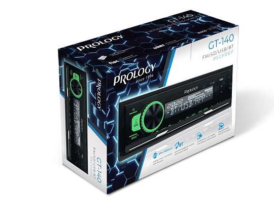 PROLOGY GT-140 FM SD/USB ресивер с Bluetooth