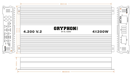 Усилитель DL Audio Gryphon Pro 4.200 V.2