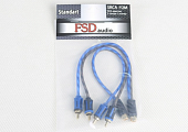 FSD audio STANDART SRCA-Y2M Y-разветвитель 1мама-2папа 2шт гибкий силикон