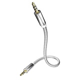 Кабель INAKUSTIK Premium MP3 Audio Cable, 3.5 Phone plug, 0.5 m, 004101005