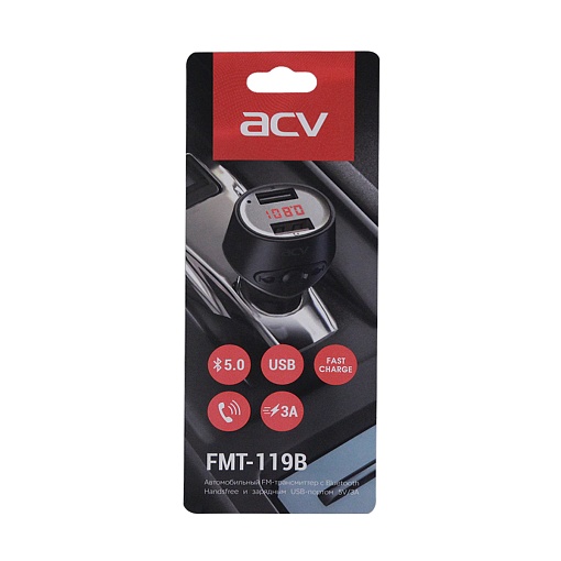FM-трансмиттер (Bluetooth/USB) ACV FMT-119B