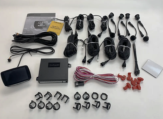 STEEL MATE PTS810V12 Black Парктроник 8 датчиков