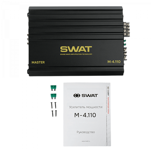 SWAT M-4.110 Автомобильный усилитель 4*110Вт AB-class