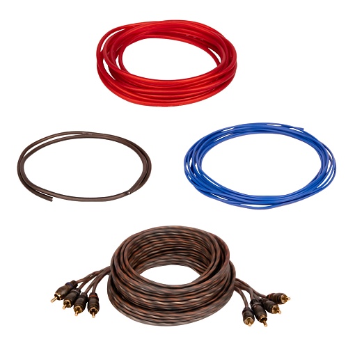 Комплект проводов для 4-канального усилителя ACV KIT 4.10BR