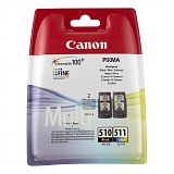 Картридж струйный CANON PG-510/CL-511, 2970B010
