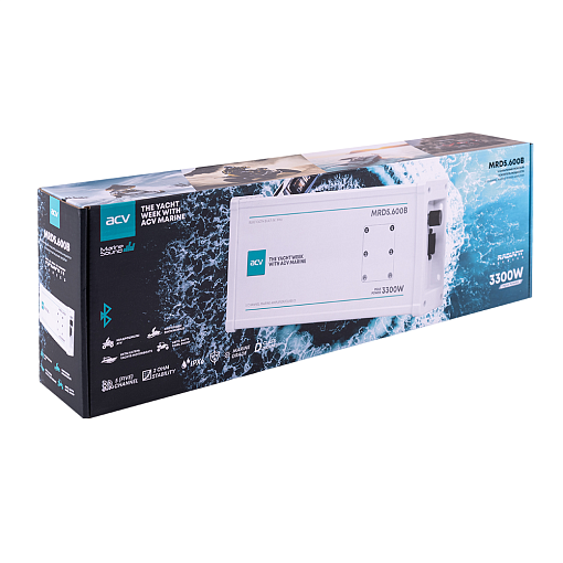 Цифровой всепогодный 5-канальный усилитель 4х120W / 1*380Вт ACV MRD5.600B