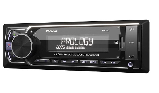 PROLOGY SL-300 DSP ресивер FM/USB/SD/BT 6*100Вт