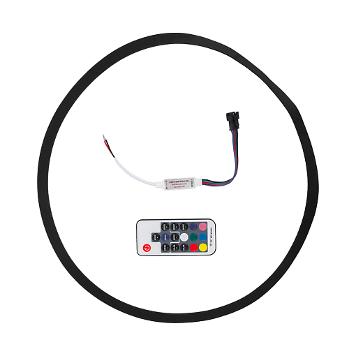 Сабвуфер 10" (250мм) с регулируемой RGB подсветкой для морского транспорта ACV MRS102DLW