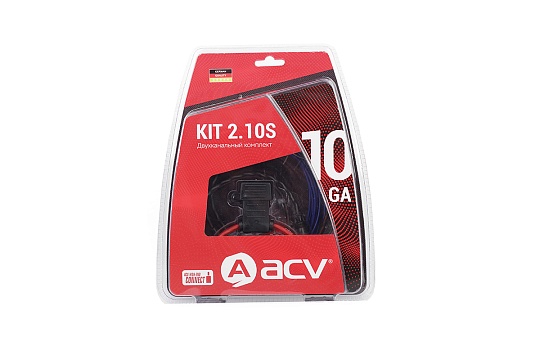 Комплект кабелей для 2 канального усилителя ACV KIT 2.10S