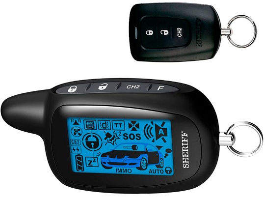 Сигнализация Sheriff ZX 757 Dialog (2-way/ЖК)