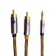 Кабель с экраном DL Audio Gryphon Pro Mini Jack-2RCA 1 м