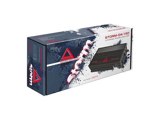 AURA STORM-D4.150 Усилитель 4-х канальный 4х150W