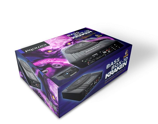 PROLOGY KRAKEN BASS BOX-10" Активный сабвуфер под сидение