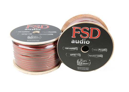 FSD audio PROFI-1.5mm Акустический кабель 1.5мм 99.9% луженая медь (100м)