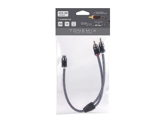 TONEMIX SYNT-2M Y-коннектор витая пара 2 экрана МЕДЬ