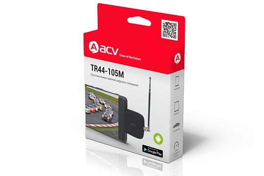 Портативный мини-приёмник цифрового телевидения ACV TR44-105M