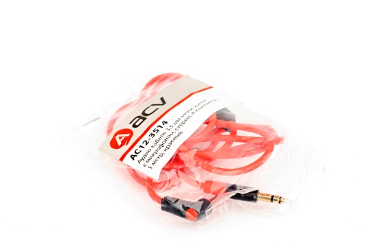 Аудио кабель ACV AC12-3514 с микрофоном