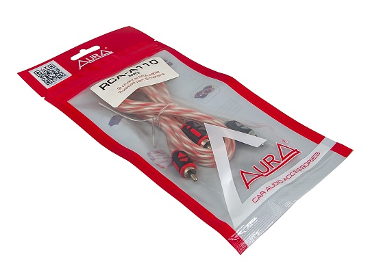 Межблочный кабель 1 м AurA RCA-A110