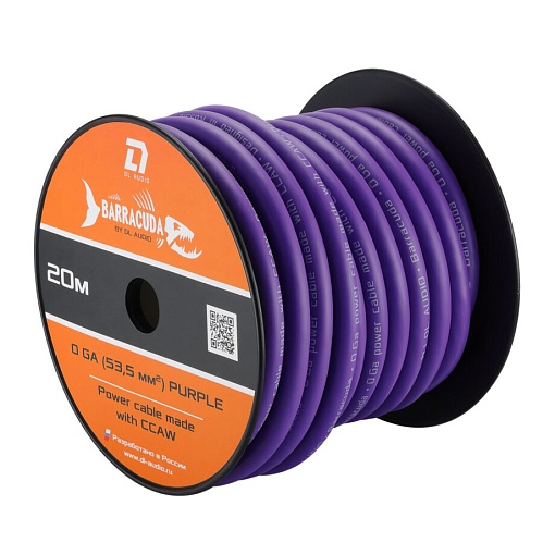 Силовой кабель DL Audio Barracuda Power Cable 0GA Purple