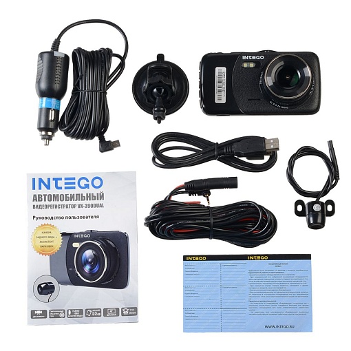 Видеорегистратор Intego VX-390DUAL
