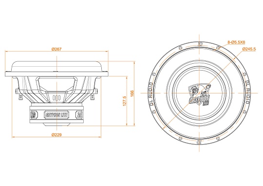 Сабвуфер DL Audio Gryphon Lite 10 V.3