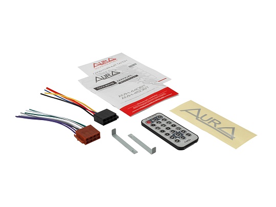 Автомобильный USB/SD ресивер Aura AMH-440BT, изменяемая подсветка