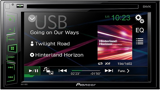 Магнитола Pioneer AVH-180G DVD 2DIN