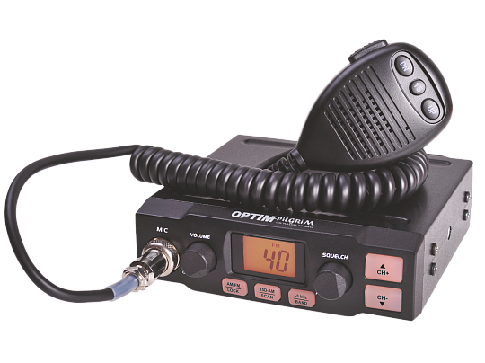 Радиостанция Optim PILGRIM 8Вт 480каналов микрофон-тангента кабель питания монтажн.комплект